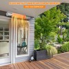 Costway 1500W Wall-Mounted Infrared Heater Indoor & Outdoor Electric Heater With Remote - 3 of 4