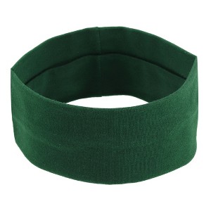Unique Bargains Cotton Sweatbands Stretchy Moisture Wicking Headband for Sports 1 PCS - 1 of 4