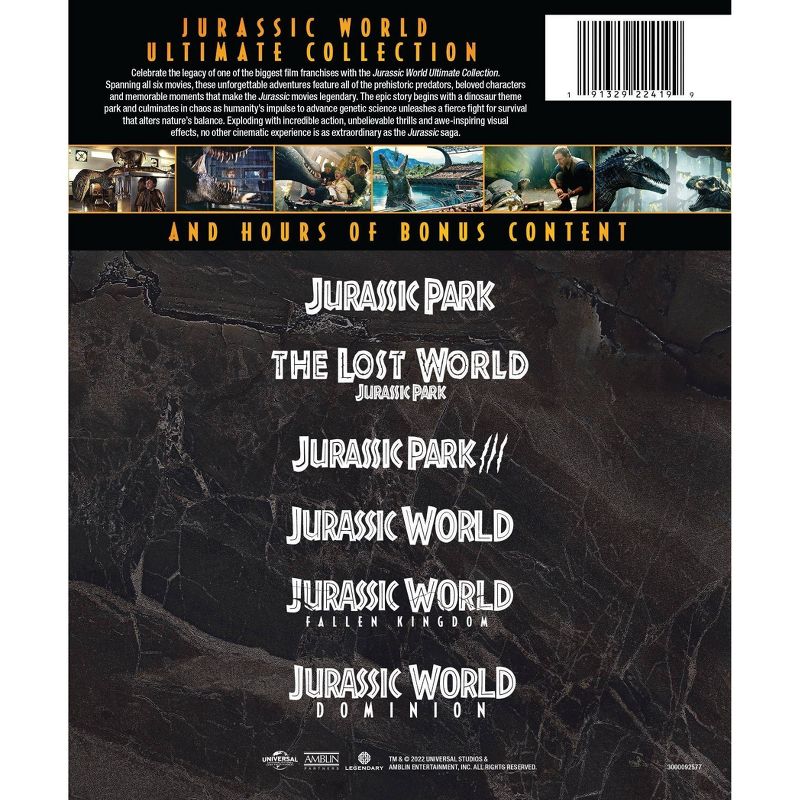 Jurassic World Ultimate Collection (Blu-ray + DVD + Digital), 3 of 5