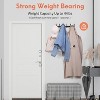 2 Pack Coat Rack Wall Mount, Coat Hooks Wall Mount, Wall Hooks for Hanging, Hat Rack for Wall, Towel Hooks for Bathrooms - 3 of 4