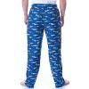 Hot Wheels Adult Men's Allover Die-Cast Cars Loungewear Sleep Pajama Pants Blue - 4 of 4