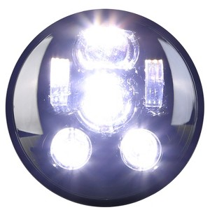 iMountek
"5.75In LED Motorcycle Projector Headlight for Harley Dyna, Sportster, Softail, Iron 883 & More"Black - 1 of 4