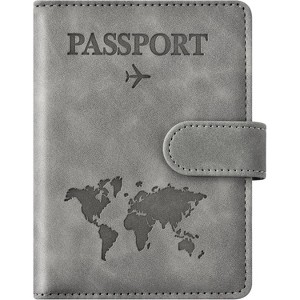 Maison Travel Passport Holder Wallet – RFID Blocking Passport Holder, Multiple Slots, Zipper Closure, Lightweight & Durable Travel Essentials - 1 of 4