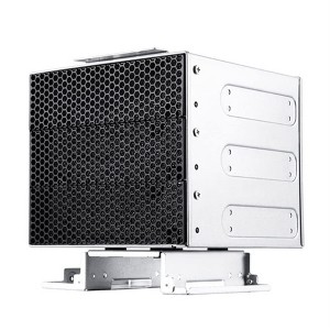 SilverStone Technology 5.25 cage for Chassis of RM400 / RM41-506 / RM41-H08 support 3x5.25 ODD and 1x2.5 device - 1 of 1