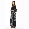 Riviera Sun Maxi Length Cinch Waist Caftan Kaftans for Women - 2 of 2