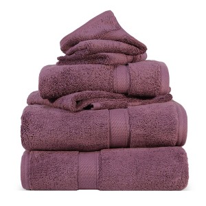 Luxury Egyptian Cotton Heavyweight Ultra-Plush Towel Set by Blue Nile Mills - 1 of 4