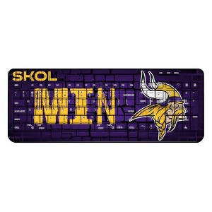 NFL NFC Teams Brick Wall Wireless USB Keyboard - 1 of 4