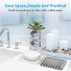 Aoibox 2-Pack Silicone Soap Dishes with Self-Draining Design, Soap Holder & Saver for Shower, Bathroom, Kitchen, Bath Tub, Sponges, Extends Soap Life - 2 of 4
