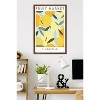 Trends International Reinders: Fruit Market - Limoncello Framed Wall Poster Prints Mahogany Framed Version 22.375" x 34" - 2 of 4