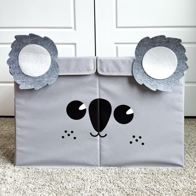 QUOKKA Fabric Toy Storage Box for Kids - Koala | XXL - Foldable Toy Storage Bin