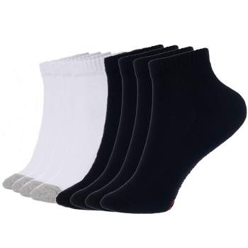 Alpine Swiss Mens 8 Pack Cotton Ankle Socks Athletic Performance Cushioned Socks Shoe Size 6-12