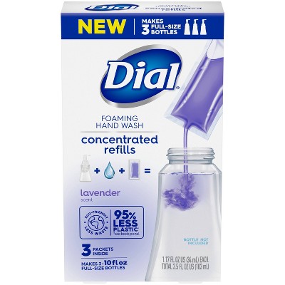 Dial Concentrated Hand Soap Refill - Lavender - 10 fl oz/3ct