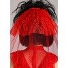HalloweenCostumes.com Plus Size Ghostly Red Wedding Dress Costume | Plus Size Movie Halloween Costumes - 3 of 4