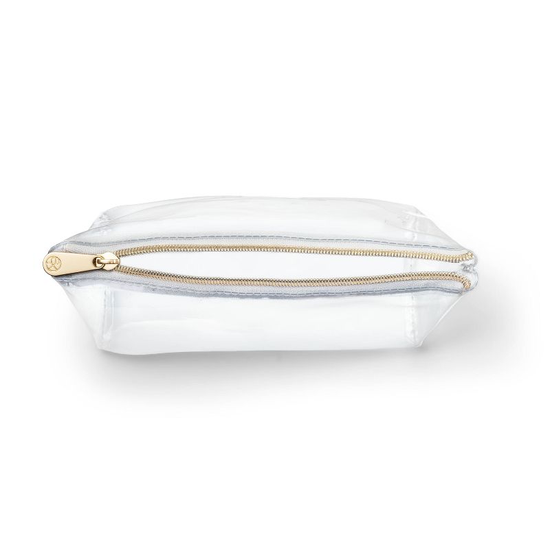 Sonia Kashuk&#8482; Square Clutch Makeup Bag - Clear, 4 of 10