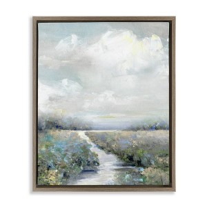 Stupell Industries Tranquil Flower Meadow Path, 17" x 21" - 1 of 4