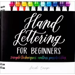 Hand Lettering for Beginners - by  Sarah Ensign (Hardcover)