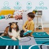 rea Rug Machine Washable Rug Non Slip Non Shedding Indoor Carpet Modern Geometric Circles Design Low Pile Foldable Rug for Bedroom Living Room - 4 of 4