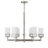 Livex Lighting Harding 6 - Light Chandelier in  Brushed Nickel - 4 of 4