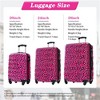BEAFUP Set of 3 Hardshell Luggage Spinner Suitcase with TSA Lock Lightweight-20"+24"+28" Luggages - 4 of 4