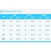Clearlove Women's Hollow V-Neck Drop Shoulder Long Sleeve Button  Casual Eyelet T-Shirt - 4 of 4
