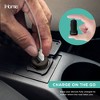iHome Dual USB-A Car Charger, 3.4A Fast Charging, Charges 2 Devices, Universal Car Accessory - 4 of 4