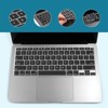 Insten 2 Pack Keyboard Cover Protector Compatible With 2020 Macbook Pro 13,  Ultra Thin Silicone Skin, Tactile Feeling, Anti-dust, Clear & Black : Target