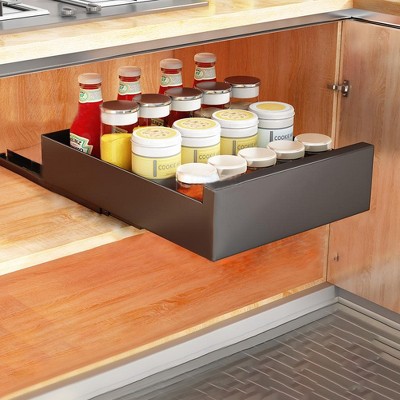 Pull Out Cabinet Organizer, Slide Out Drawers For Kitchen Cabinets, Kitchen Cupboard Storage Organizer, Pull Out Kitchen Storage Shelf, 25/30/35 cm