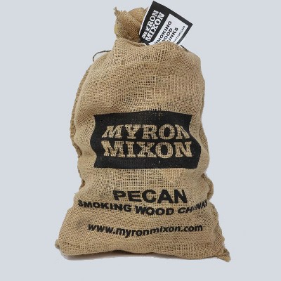 Myron Mixon Smokers BBQ Wood Chunks for Adding Flavor and Aroma to Smoking and Grilling at Home in the Backyard or Campsite, Pecan