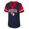 MLB Cleveland Guardians Girls' Henley Jersey - 2 of 3