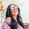 WMP Eyewear Classic Round Retro Frame Sunglasses - 3 of 4