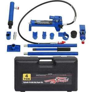 GOCAPTAIN Porta Power Kit, Portable Hydraulic Jack with 4.6ft Oil Hose, Auto Body Frame Repair Kit with Storage Case - 1 of 4