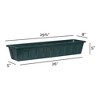 Novelty Poly-Pro Plastic Indoor/Outdoor Liner/Planter Flower Box - 3 of 3