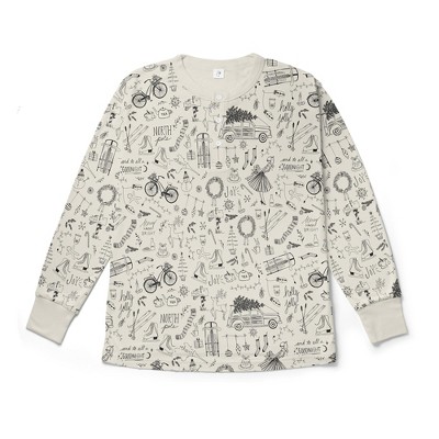 Goumi Dad Thermal Long-Sleeve Lounge Top