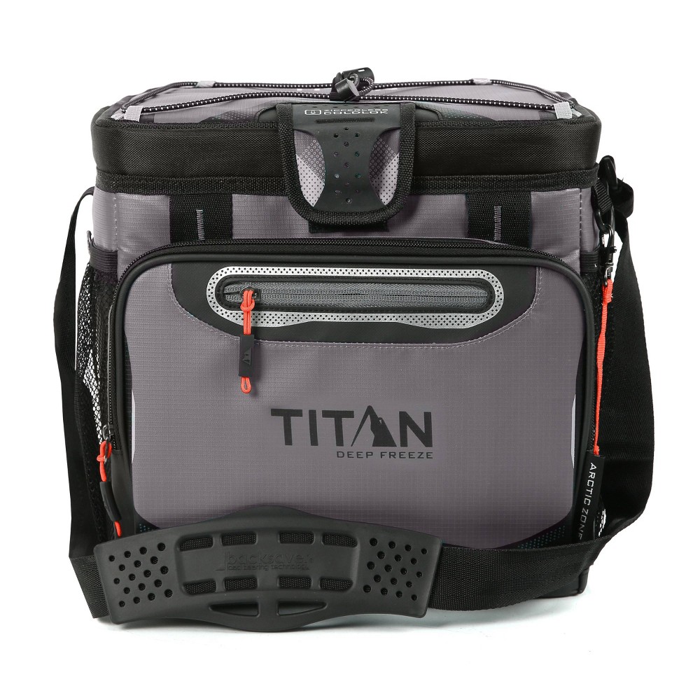 Titan Deep Freeze 16qt Zipperless Hardbody Cooler - Sharkskin Gray