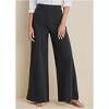 VENUS Womens Smoothing Ponte Wide-Leg Pants - 2 of 4