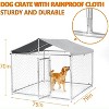 Dog House, Large Dog Crate with Locks, Heavy Duty Dog Cage, Dog Enclosure for Large Pets - 3 of 4