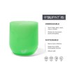 Silipint: Silicone Stemless Wine Glasses 12oz: 2 pk - Glow Green - 2 of 4