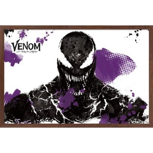 Trends International Marvel Venom: Let There be Carnage - Black and Purple Framed Wall Poster Prints - 1 of 4