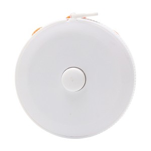 Unique Bargains Pcs Measure Tape Plastic Push-Button Tape Measure Navy & Sun Design +/-5% Accuracy Plastic 1.97"x1.97"x0.71" 1 Pcs - 1 of 3