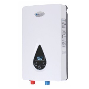 Marey ECO150 Electric Tankless Water Heater, 14.5kW 240V, Smart Technology, Unlimited On-Demand Hot Water Heater - 1 of 4