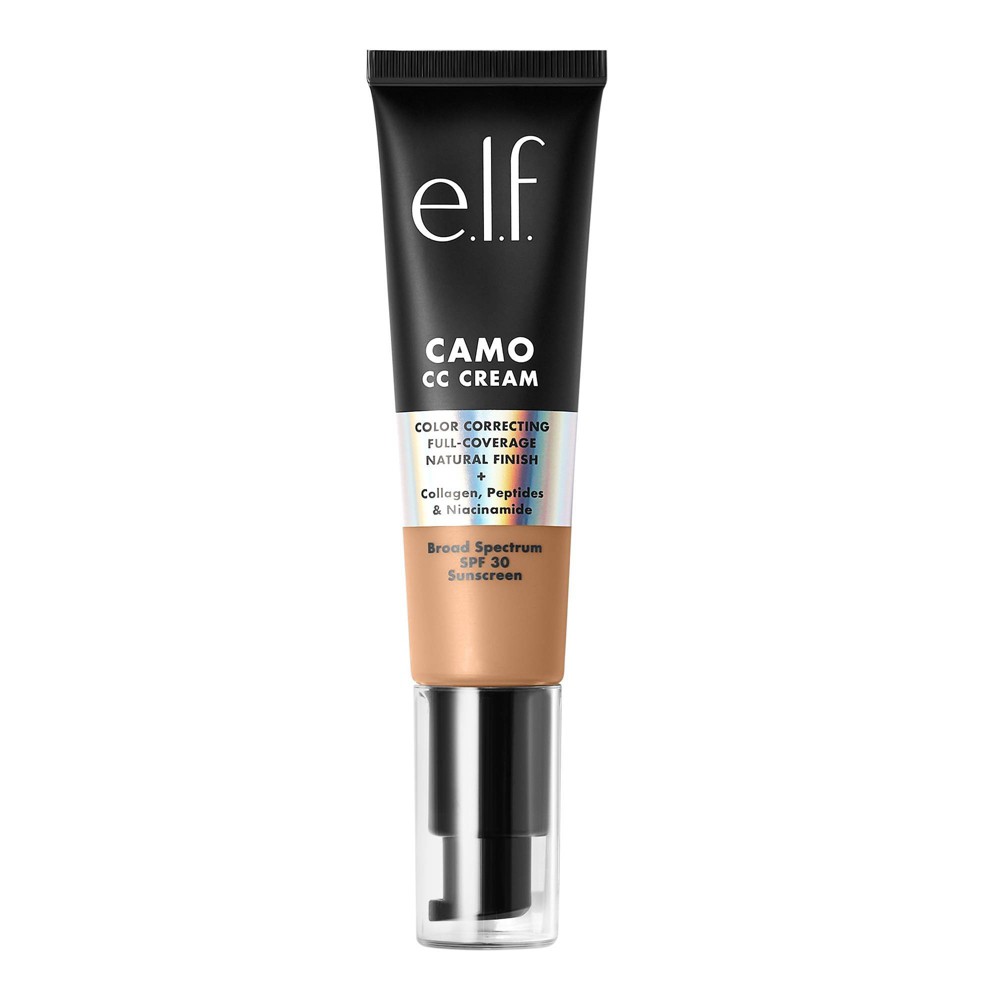 Photos - Other Cosmetics ELF e.l.f. Camo CC Cream - 355 W Medium - 1.05oz 