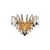 Elegant Lighting Victoria 3 light Gold Wall Sconce Clear Royal Cut Crystal - 3 of 4