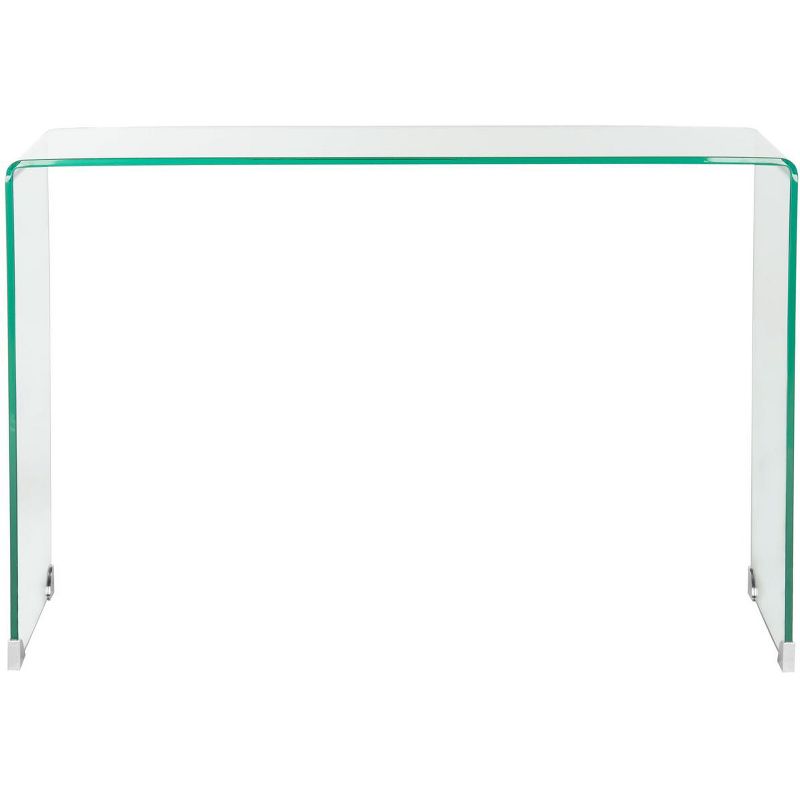 Ambler Glass Console Table - Clear - Safavieh., 1 of 5