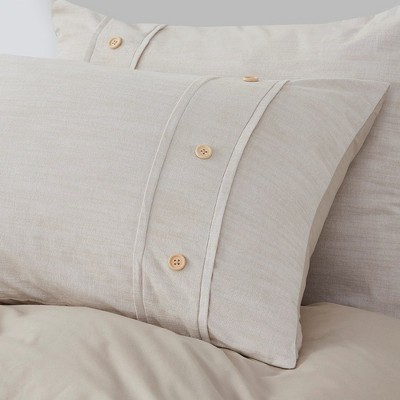 California King Natural Organic Cotton Duvet Cover Set