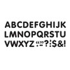 TREND Black 2" STICK-EZE® Stick-On Letters, 107 Pieces Per Pack, 6 Packs - 2 of 3