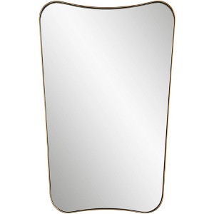 Uttermost Belvoir 34" x 22" Antique Brass Wall Mirror - 1 of 1