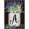 Briarwood Lane Everyday Garden Flag 12x18 For Outdoor Farmhouse Monogram Letter a Garden Flag Flags For Outside - 3 of 4