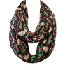 Wrapables Lightweight Winter Holiday Christmas Scarf, Candy Canes & Mistletoe - 3 of 4