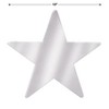 Beistle Foil Star Cutout, Choose Your Size and Color - 4 of 4