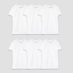 Fruit of the Loom Boys Cotton White T Shirt 2T-3T Toddler-10 Pack 